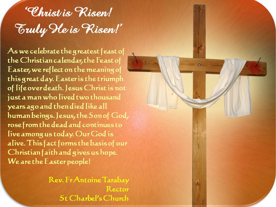 Easter Message