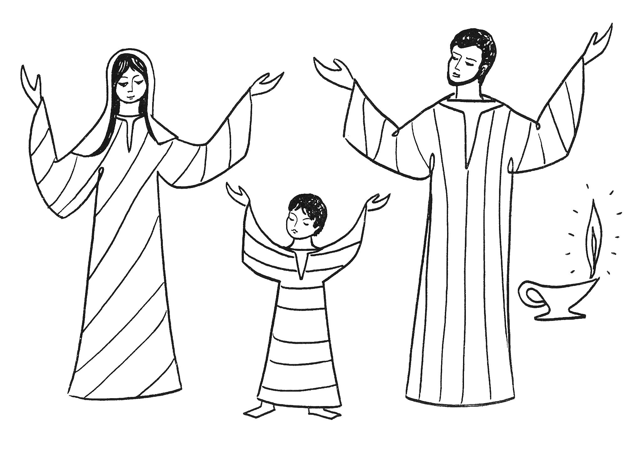 Holy family – Saint Charbel's Monastery &amp; Parish